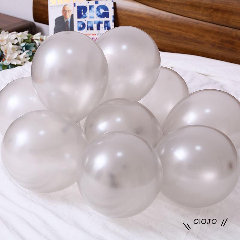 【COD】25pcs Balon Latex Pearlescent Untuk Dekorasi Pernikahan / Fotograf