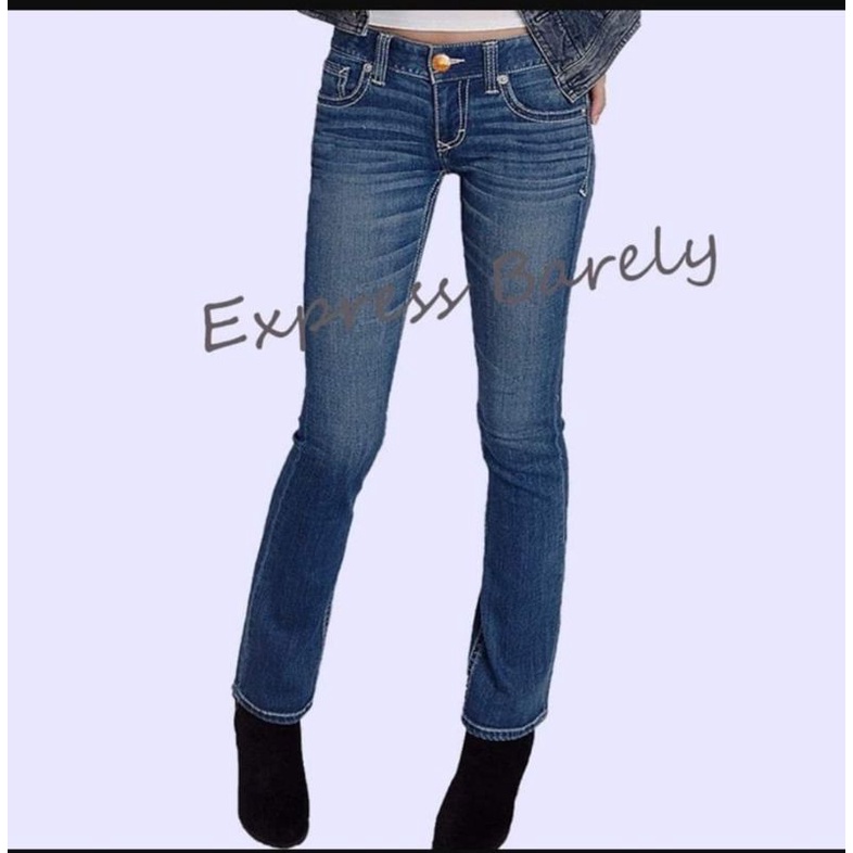 Celana Express Jeans  Wanita Barely Midrise Original Branded