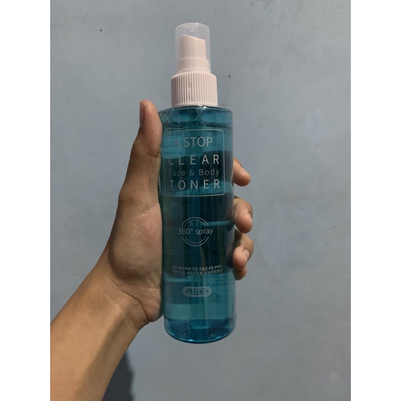 [PRELOVED] Toner A.STOP Clear Face and Body (Preloved)