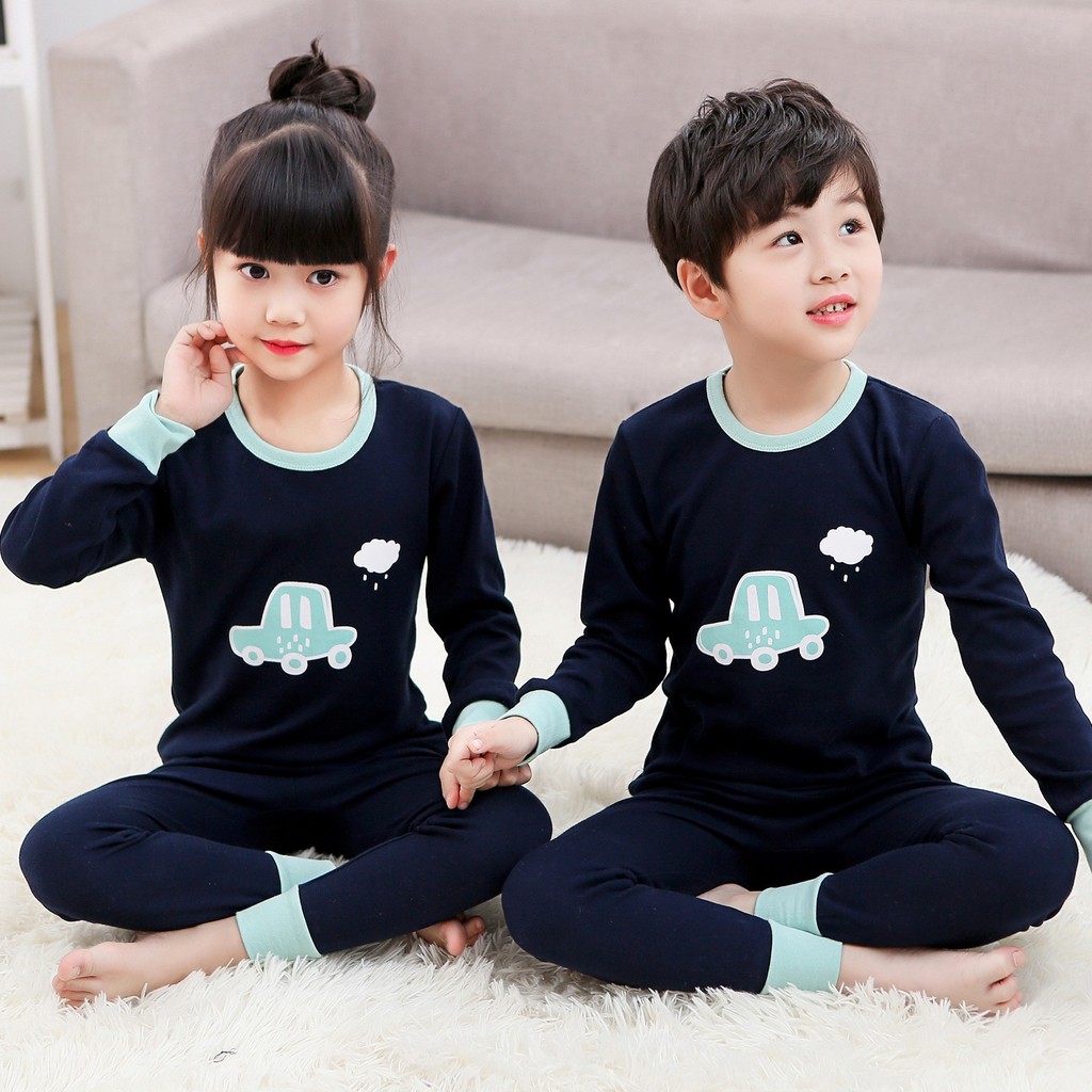 3-8thn | PIYAMA ANAK PAJAMAS BAJU TIDUR ANAK JUMPER JUMPSUIT SLEEPWEAR PIYAMAKID i yaou