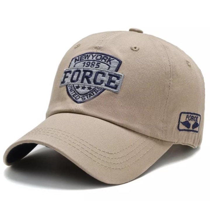 hancur harga_Topi Baseball / Cap Snapback / Topi Model NY Force / New York Hat / Topi Pria Wanita