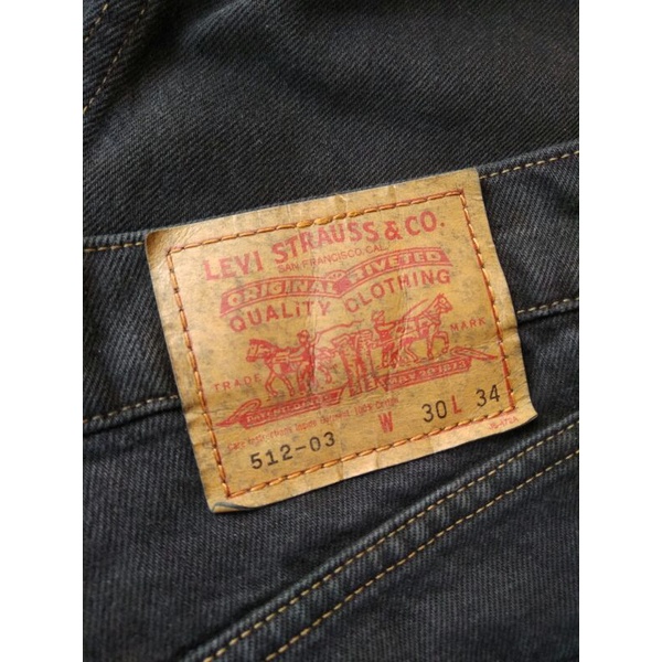 Vintage Levis 512-03 Overdyed Jeans