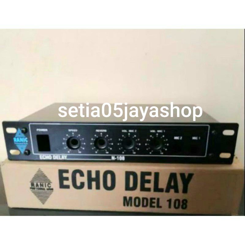 box eho echo delay 2 mic