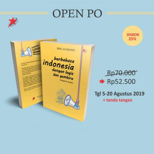 

Buku Berbahasa Indonesia dengan Logis dan Gembira - DIVA Press