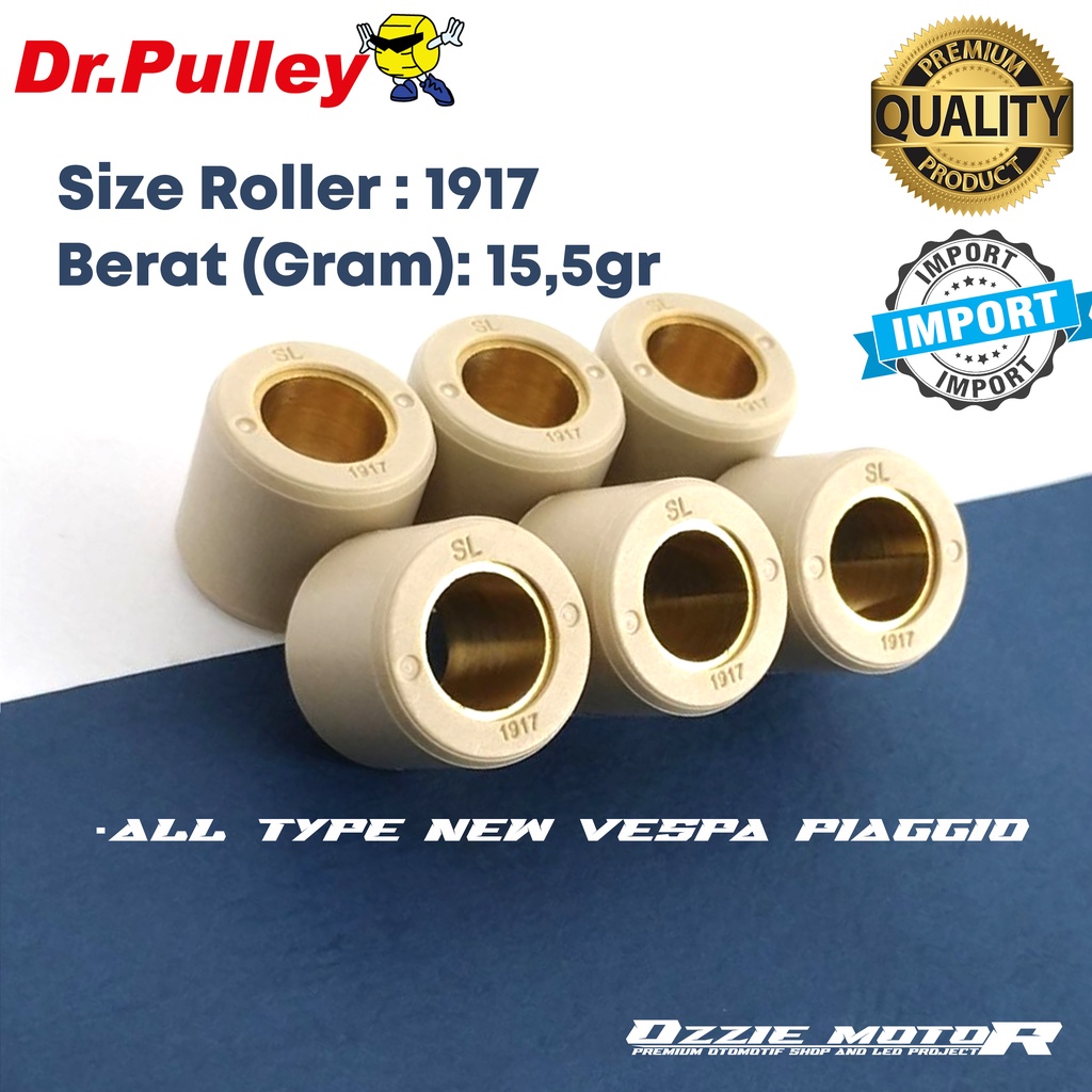 ROLLER DR PULLEY SIZE 1917 15,5gr ORIGINAL 100%