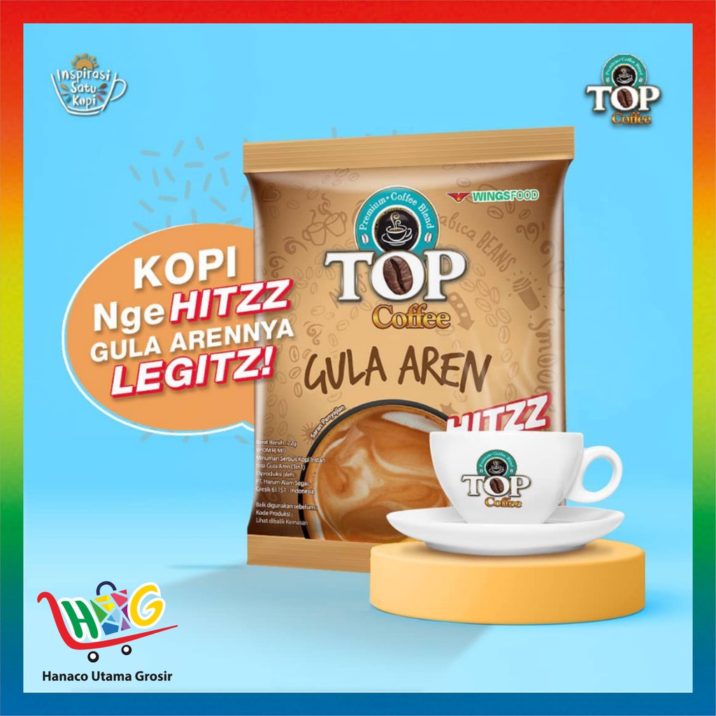 Top Coffee Gula Aren 22 gram