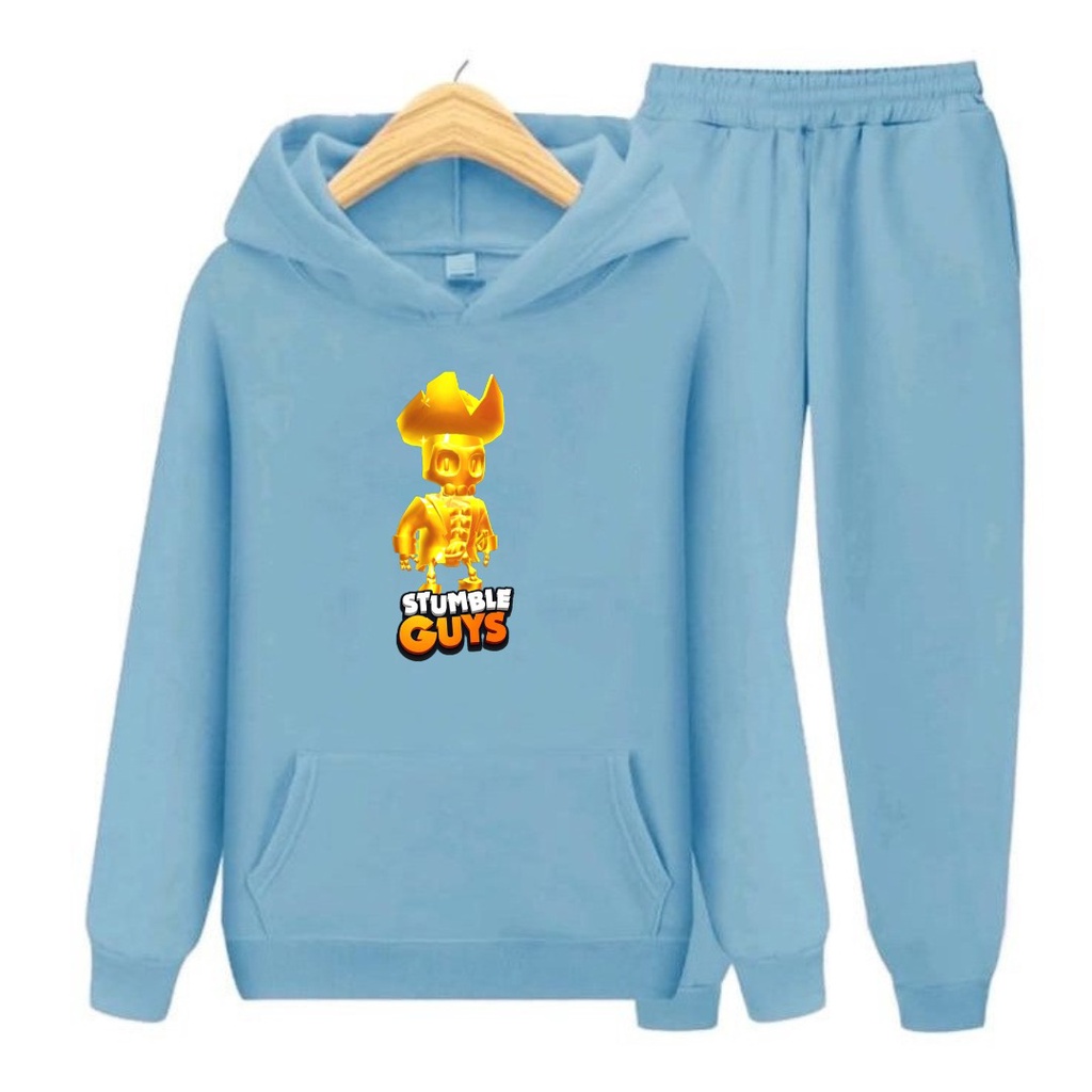 Setelan Sweater Hoodie Anak Stumble Kapten SIZE S, M, XL/COD/SET ANAK topi