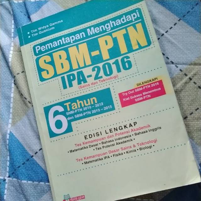 Buku pemantapan sbmptn IPA preloved