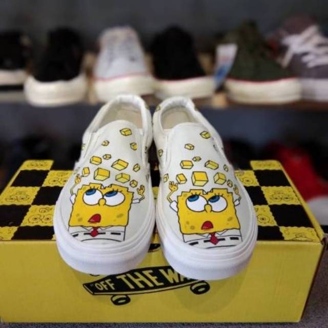 sepatu spongebob