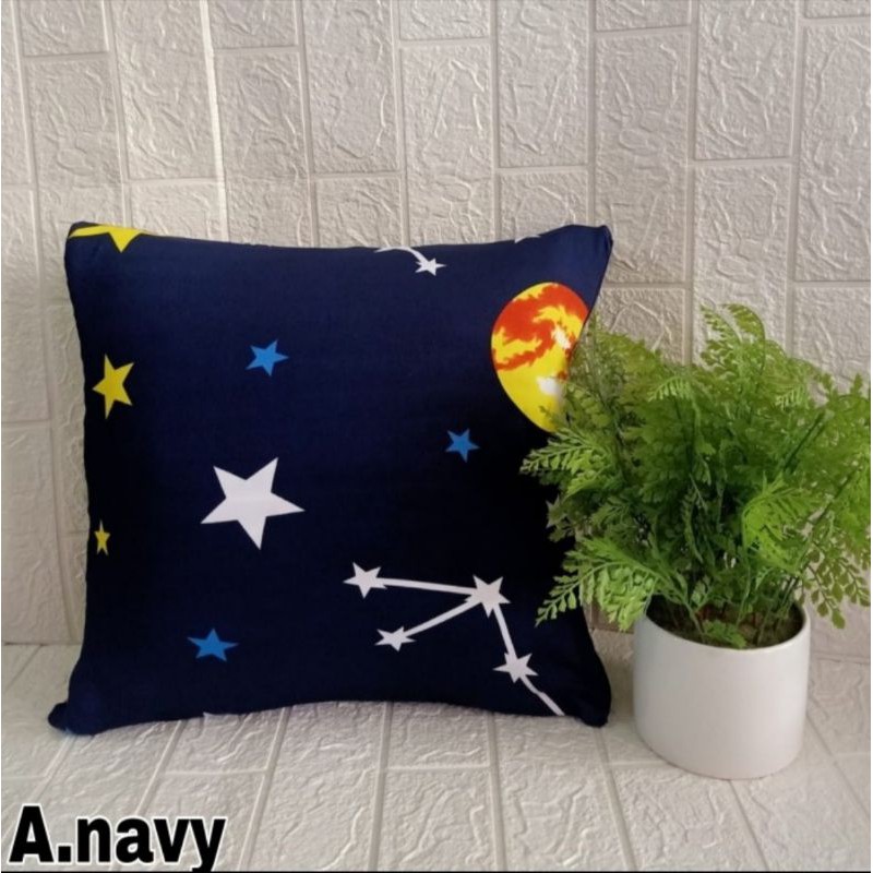 Sarung BANTAL motif import-PILLOW CASE elastic