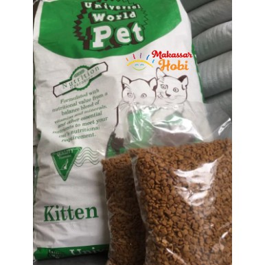 Makanan Kucing UNIVERSAL KITTEN Cat Food Repack 1kg 1 Kg