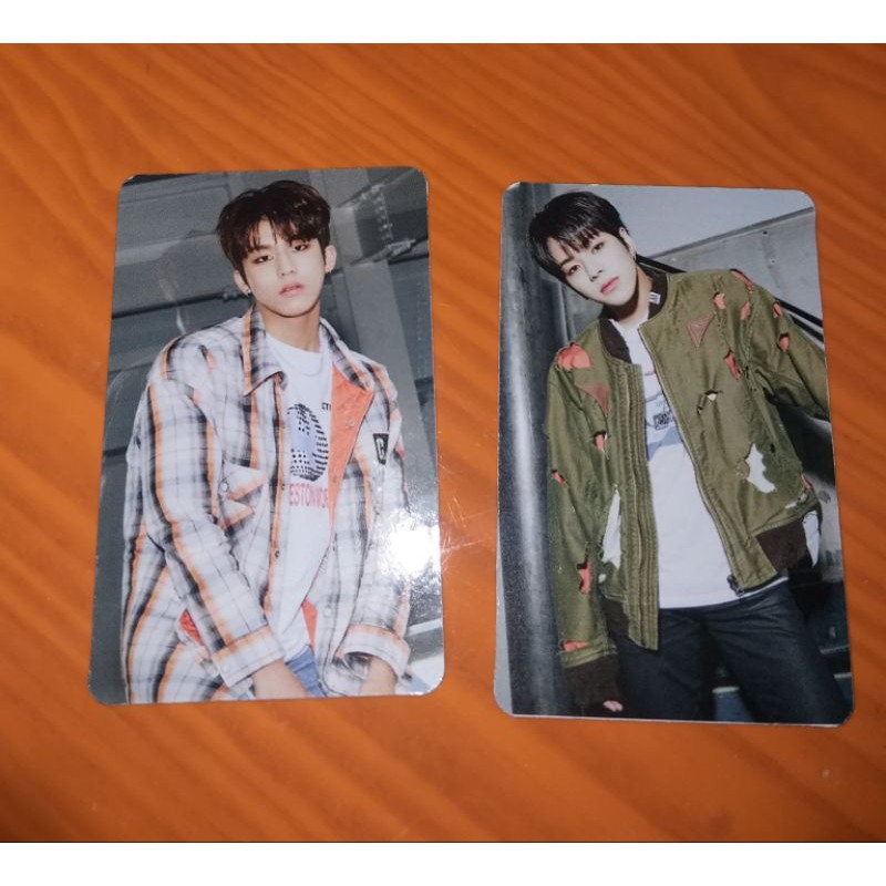 Benefit Photocard Jeongwoo Jaehyuk Treasure Album Chapter 3 Black ver Sharing Album
