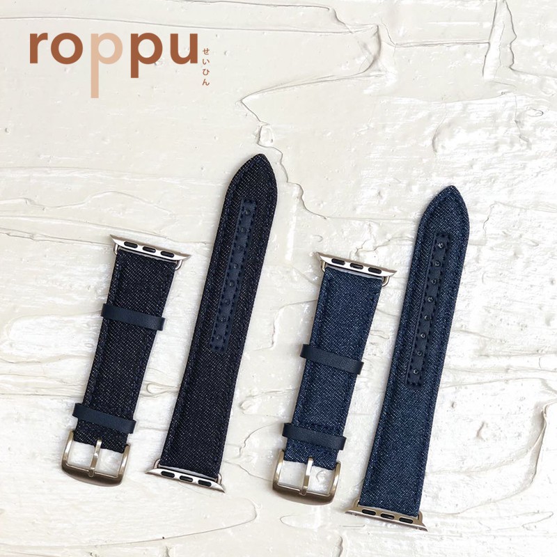 Roppu Apple Watch Strap Denim Edition