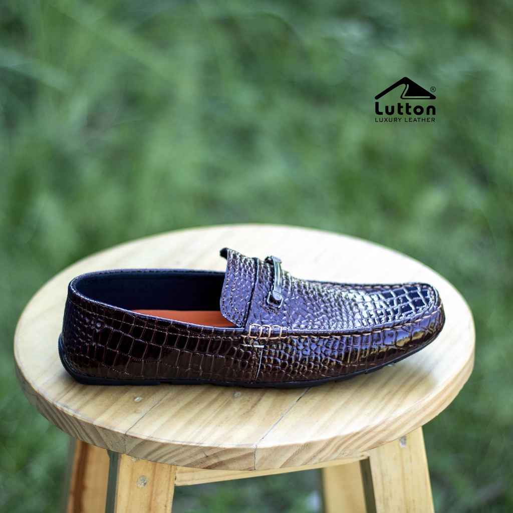 LUTTON - SEPATU MOCASIN TEBARU 2022 - SEPATU MOCASIN ALIGATOR