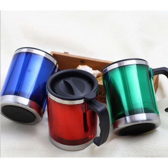 Termos Mug Travel Stainless Steel Gelas 400ml