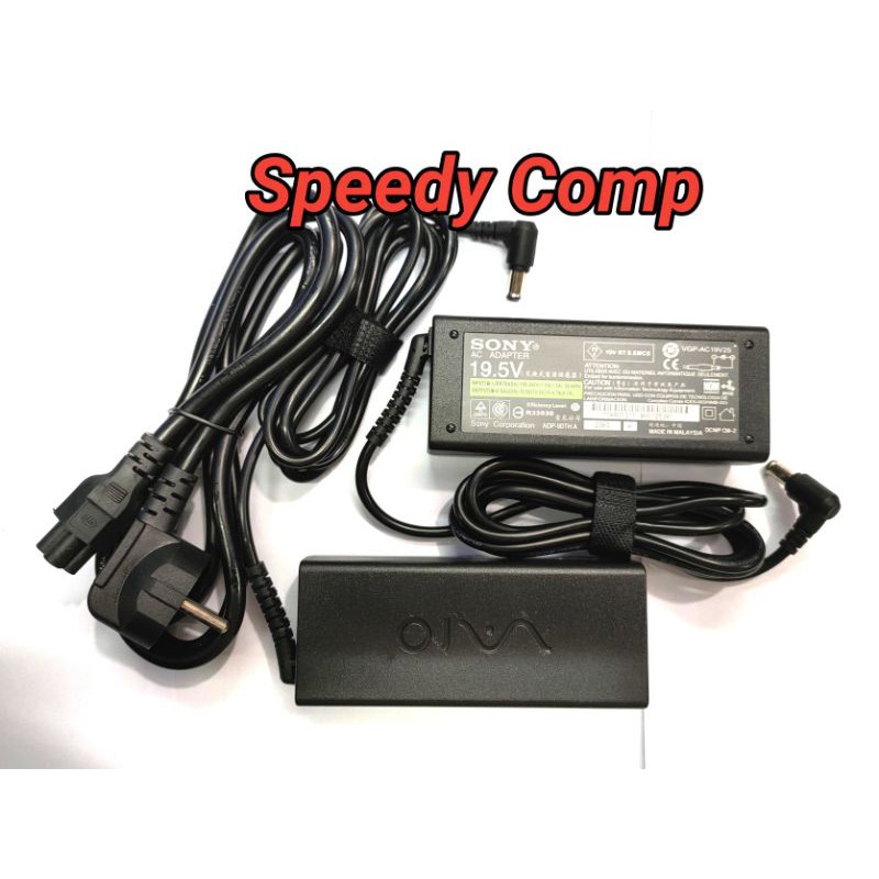 Jual Adapter Laptop Sony 19V4,7A DC 6.5*4.4mm Original Shopee Indonesia