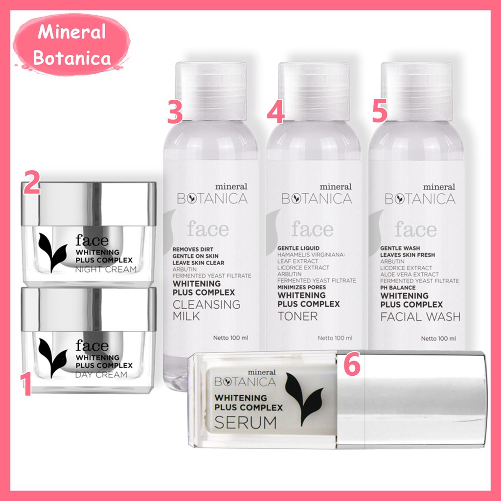 MINERAL BOTANICA WHITENING SERIES