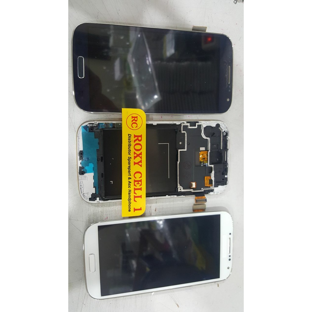 lcd   touchscreen samsung s4 / i9500 / i9505   frame contras bisa