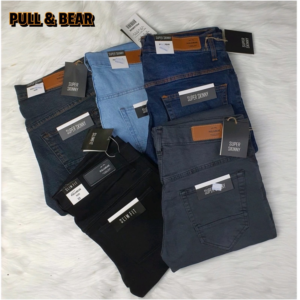 jeans pria pull n bear original