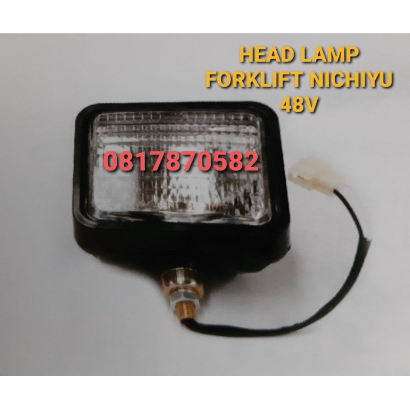 HEAD LAMP FORKLIFT BATERY NICHIYU 48V