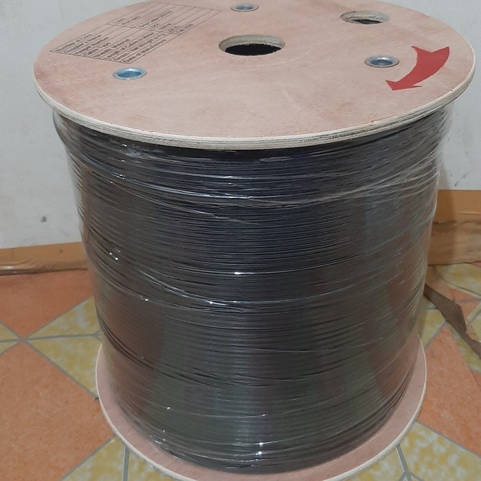 Produk Terbaik - Kabel Fiber Fo Drop Core 1 Core Ftth/G657A2 1 Roll 1000M