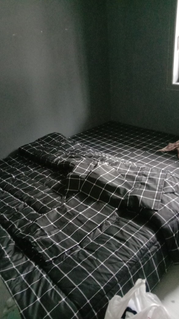 Bedcover & Sprei Set Premium Katun Ayla Motif Marco Abu Terbaru