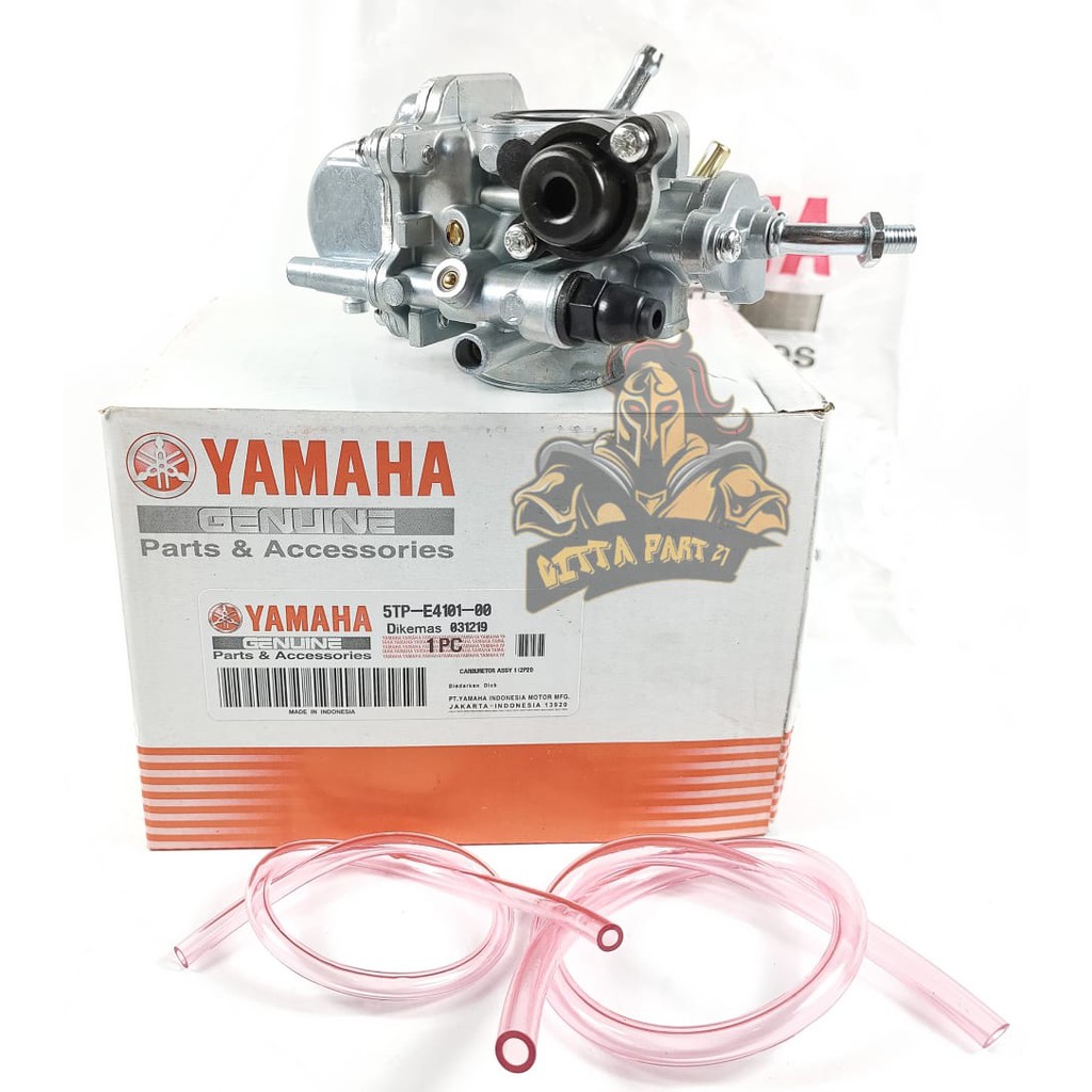 KARBURATOR YAMAHA MIKUNI 5TP KUALITAS ASLI ORIGINAL YAMAHA PASTI PRESISI TIDAK BANJIR LANGSUNG LANGSAM TARIKAN MANTAP AWET DAN DIJAMIN MANTAP VEGA R NEW/VEGA R LAMA/JUPITER Z LAMA/JUPITER Z BURHAN KUALITAS ORI-7