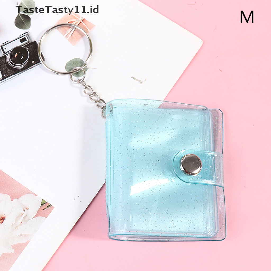 Tastetasty Album Foto / Kartu Nama Mini 16 Slot Ukuran 1 / 2 &quot;