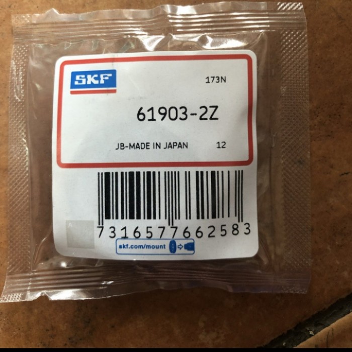 Bearing 61903 ZZ / 6903 ZZ SKF ORIGINAL