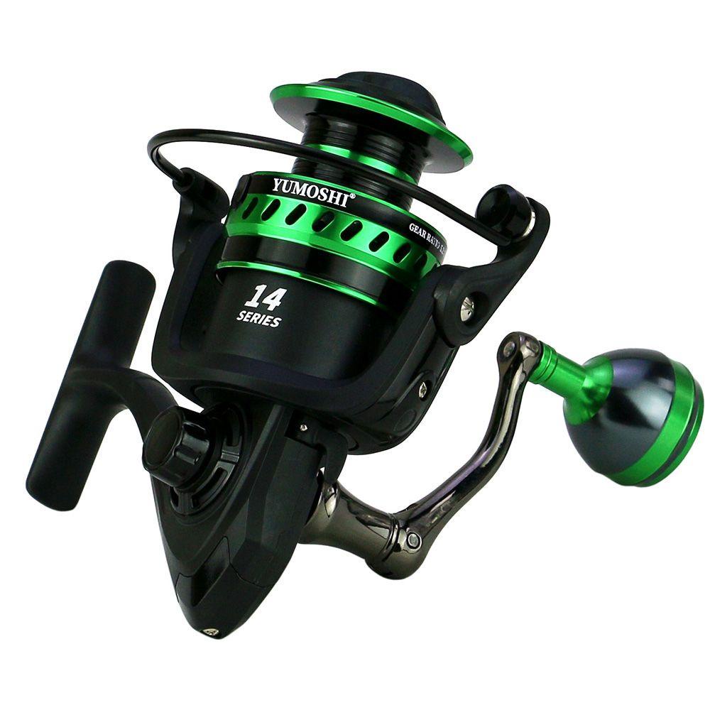 Preva Lure Wheel Dark Green Alat Pancing Pancing Air Sea Pole Wheel