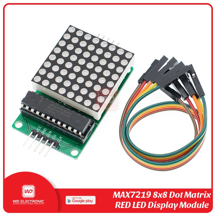 MAX7219 8x8 DOT MATRIX LED DISPLAY MODULE