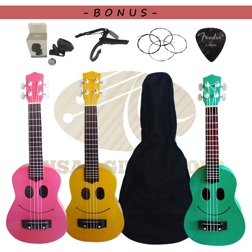 Ukulele Smile Paket Hemat Spesial Promo | Shopee Indonesia