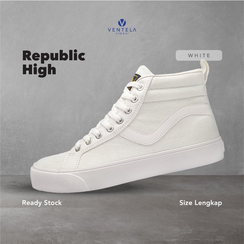 Ventela Republic High White