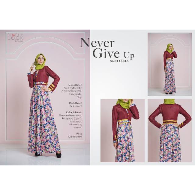 DISKON 20% GAMIS SIMPLY LOOK
