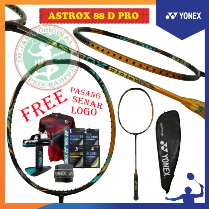 NEW YONEX ASTROX 88D 88 D PRO RAKET BADMINTON ORIGINAL - 88D Pro Camel G, 4U