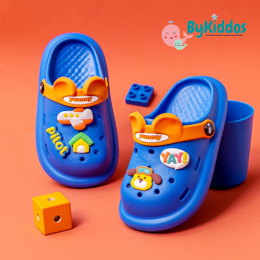 BOBOHO - SANDAL PREWALKER SLOP ANAK LAKI-LAKI DAN PEREMPUAN CEWEK IMPORT