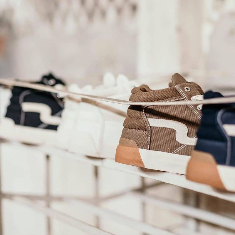 Patrobas Cloud High Black White / Olive / Navy / Off White