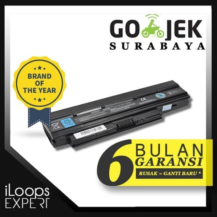 Original Baterai Toshiba TOSHIBA Netbook Portege T210 T215 T230 T235