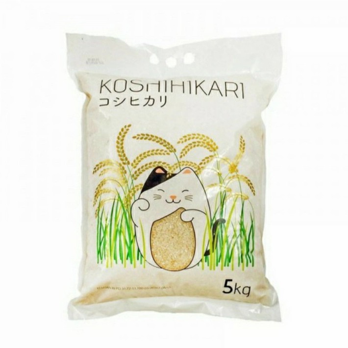 

Koshihikari japanese Rice - Beras Jepang - Beras Sushi 5kg