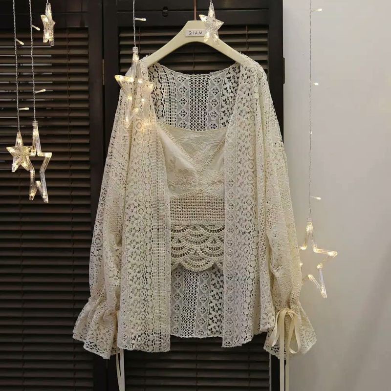 Outer Aghnia ~~ Outer lace import Cardigan import