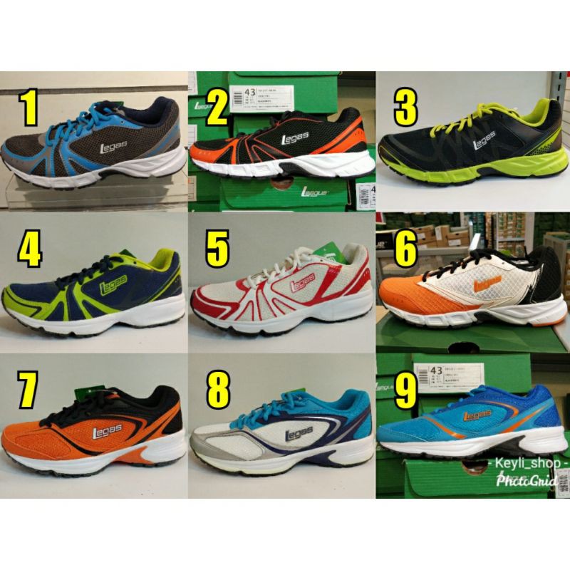 Sepatu League Legas Nebula Neptune Evo Tracer Running Shoes Cowo Sneakers Pria Black Original Murah