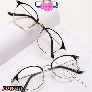 Image of Kacamata Optik Lensa Minus 1.0-4.0 Frame Metal Bulat Ultra Ringan Untuk Pria / Wanita