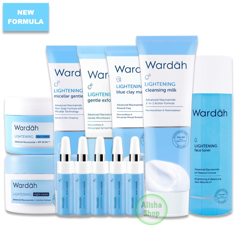 PAKET WARDAH LIGHTENING SERIES ~ 100% ORIGINAL