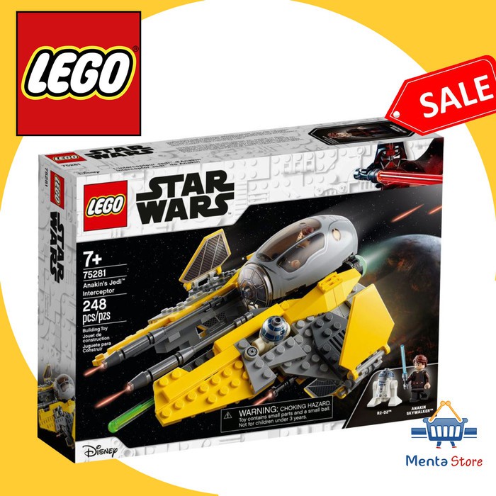 Lego Star Wars Anakin S Jedi Interceptor Skywalker Disney Set Shopee Indonesia