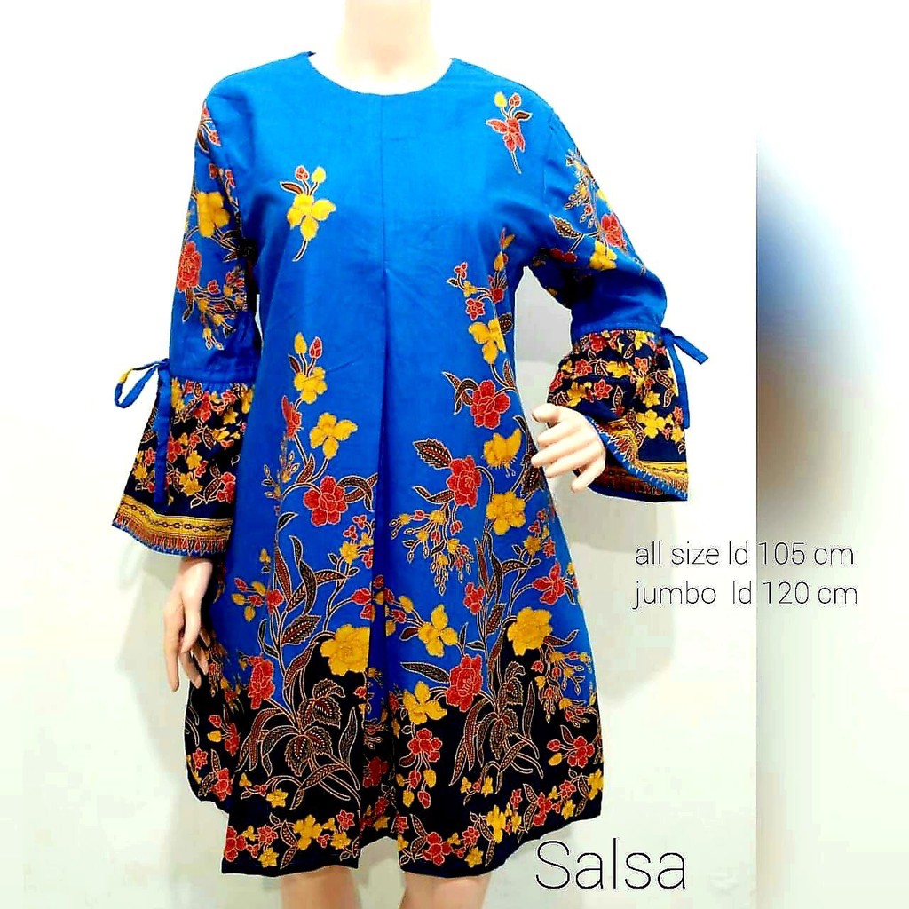 Tunik batik salsa original anti luntur