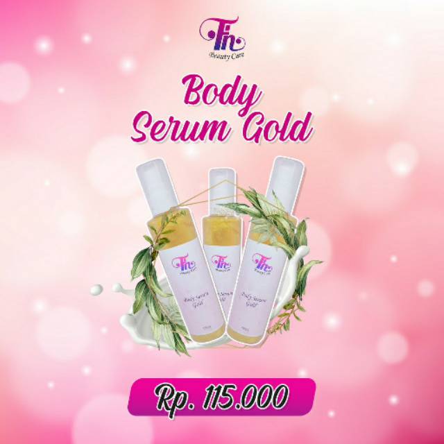 Body serum whitening / serum badan / serum pemutih / serum pemutih / FH Beauty Care