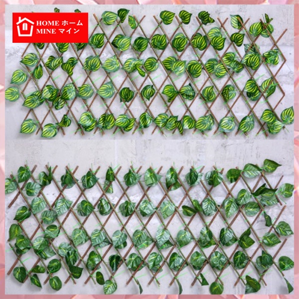 Jual Homemine Daun Rambat Besar Pagar Ranting Kayu Shopee Indonesia