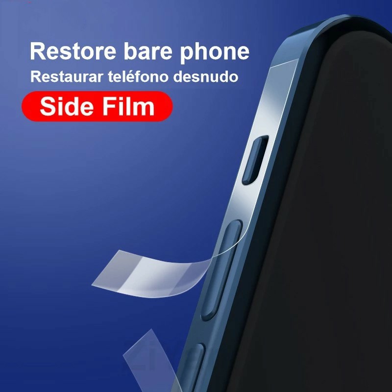 Hydrogel Side Film Protector iphone X Xr Xs max 11 12 13 Mini 12 13 14 Pro Max 14 PLUS anti gores Bezel Samping