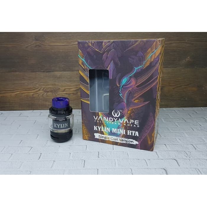 RTA KYLIN By Vandy Vape Single Coil Version Mini RTA WARNA RANDOM