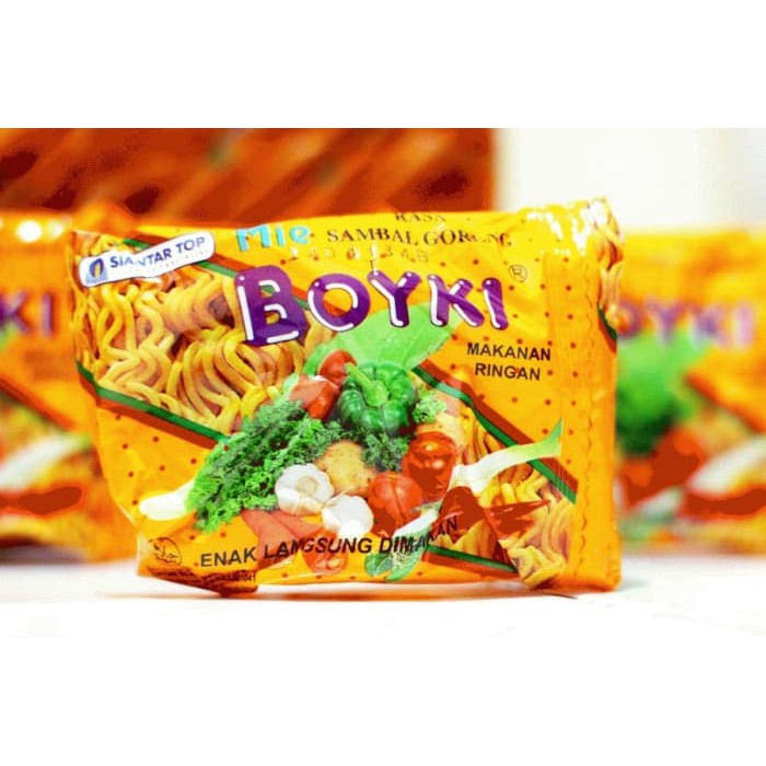 

Jajanan Jadul Tempo Dulu Nostalgia Mie Boyki rasa Sambal Goreng